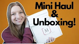 Mini Haul & Unboxing