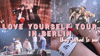 My First Ever BTS Concert Experience (Front row/VIP) - BTS BERLIN VLOG 181016 & 181017