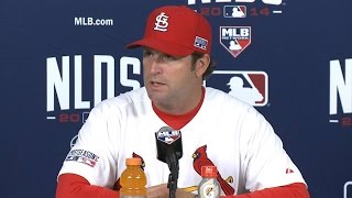 Matheny on Wong, Lackey's strong start