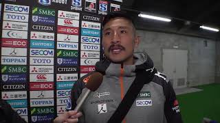 3月16日【スーパーラグビー2019🏉 サンウルブズ vs レッズ】後半に貴重なトライを決めた内田啓介選手に、次戦・そして日本代表への意気込みを語って頂きました！