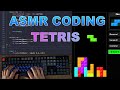 ASMR Programming - Tetris game using JavaScript - No Talking