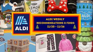 ALDI New Finds!!! Check out whats NEW this Week!! 11/20 - 11/26 ~ ALDI HOLIDAY GEAR! HOLIDAY DISNEY!