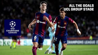 Every Barcelona Goal From The 2023-24 UEFA Champions League Group Stage