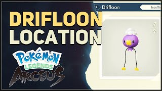 Drifloon Location Pokemon Legends Arceus