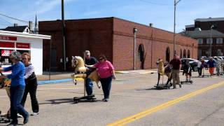 The Kingsport Carousel Project animals are on the move