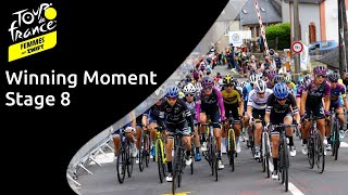 Stage 8 highlights: Winning moment - Tour de France Femmes 2022