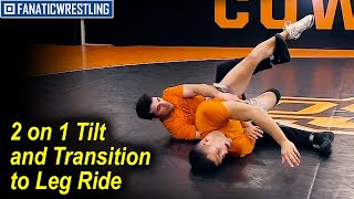 2 on 1 Tilt and Transition to Leg Ride by Tyler Caldwell