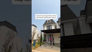 Ada ruangan dibawah loteng😱 Rumah hits ala eropa di Tangsel ✨ #shortvideo #shortviral #shorts