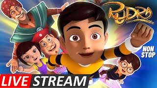 Rudra: LIVE STREAM 🔴 | The Magical Adventures | Fun Animated Show for Kids #Rudra