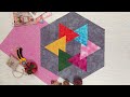 Patchwork tutorial: very important technic to sew like professional 🌟🌟