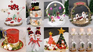 10 Diy Christmas Decoration Ideas at Home 2023 | Christmas craft 🎄🎄