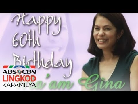 Gina Lopez's 60th Birthday Surprise Video