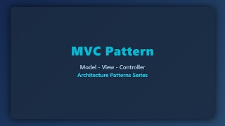 MVC Pattern Explained: Model View Controller Fundamentals for Beginners