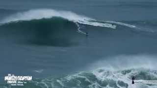 Big Waves Nazare Portugal - November 19, 2014