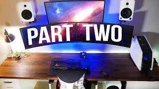 Building My INSANE Gaming Setup - The DESK! Part 2