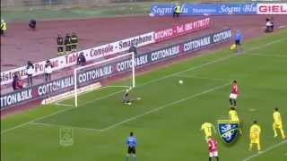 BARI-FROSINONE 4-0 HIGHLIGHTS 24a GIORNATA SERIE B 2014/15