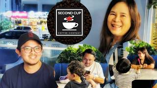 COFFEE and HOT CHOCOLATE in SECOND CUP CAFE #coffeelovers#