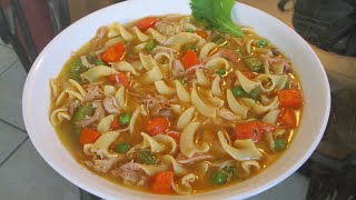 How to make Homemade Chicken Noodle Soup