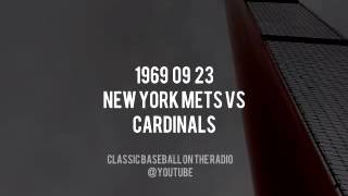 1969 09 23 New York Mets vs Cardinals Mets Magic #1