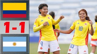 Colombia vs Argentina Highlights | CONMEBOL Femenino SUB-20 2024 Final Grupo | 5.2.2024