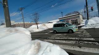 [  Takikawa city walk　滝川散歩  ]　A walk video of Takikawa City, which is famous for its snowy city