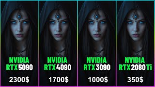 RTX 5090 vs RTX 4090 vs RTX 3090 vs RTX 2080 Ti: Gaming Performance Across Generations