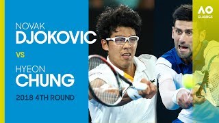 Novak Djokovic v Hyeon Chung - Australian Open 2018 4R | AO Classics