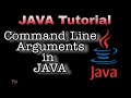 Command Line Arguments In JAVA