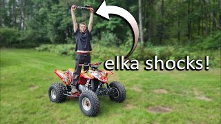 This Junk Polaris Predator gets $2000 Shocks