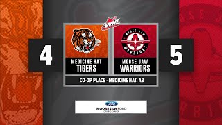 Moose Jaw Ford Highlights: Warriors (5) @ Medicine Hat (4) - SO - Nov. 11