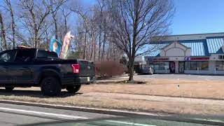 Lacey Township Police Unit assisting construction workers
