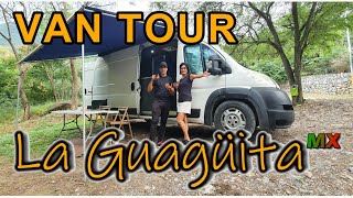 Van Tour, Laguaguitamx Camper Fiat Ducato full details, Van life Monterrey Mexico.