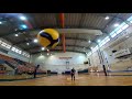 gopro対人パス目線 バレーボール volleyball ハイキュー haikyuu gopro