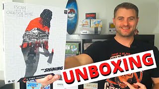 The Shining Escape From The Overlook Hotel Game Unboxing