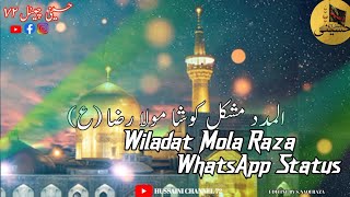 Wiladat e Imam Raza | 11 Zilqad 2022 status | 11 Zilqad Wiladat Imam Raza | New WhatsApp Status 2022