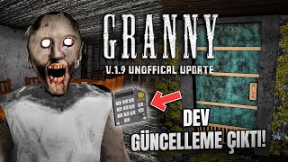 NEW ROOMS, ITEMS, AND UFO ESCAPE ARRIVED! - GRANNY (Update 1.9)