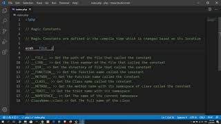 3 Magic Constants | PHP