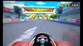 マリオカート7 キノピオサーキット 1:21.857