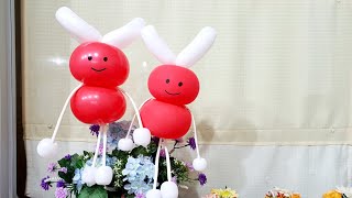 [엄마의풍선아트][발레리나토끼]Balloon art