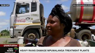 Nkomazi Municipality residents decry lack of access to water following recent heavy rains