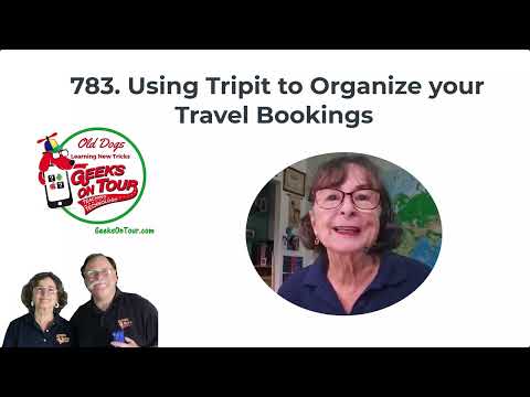 TripIt for organizing travel tutorial video 783 #geeksontour