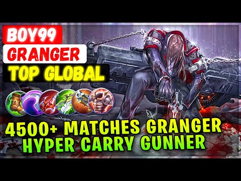 Más de 4500 coincidencias Granger Hyper Carry Gunner [Top Global Granger] Boy99 – Mobile Legends Build