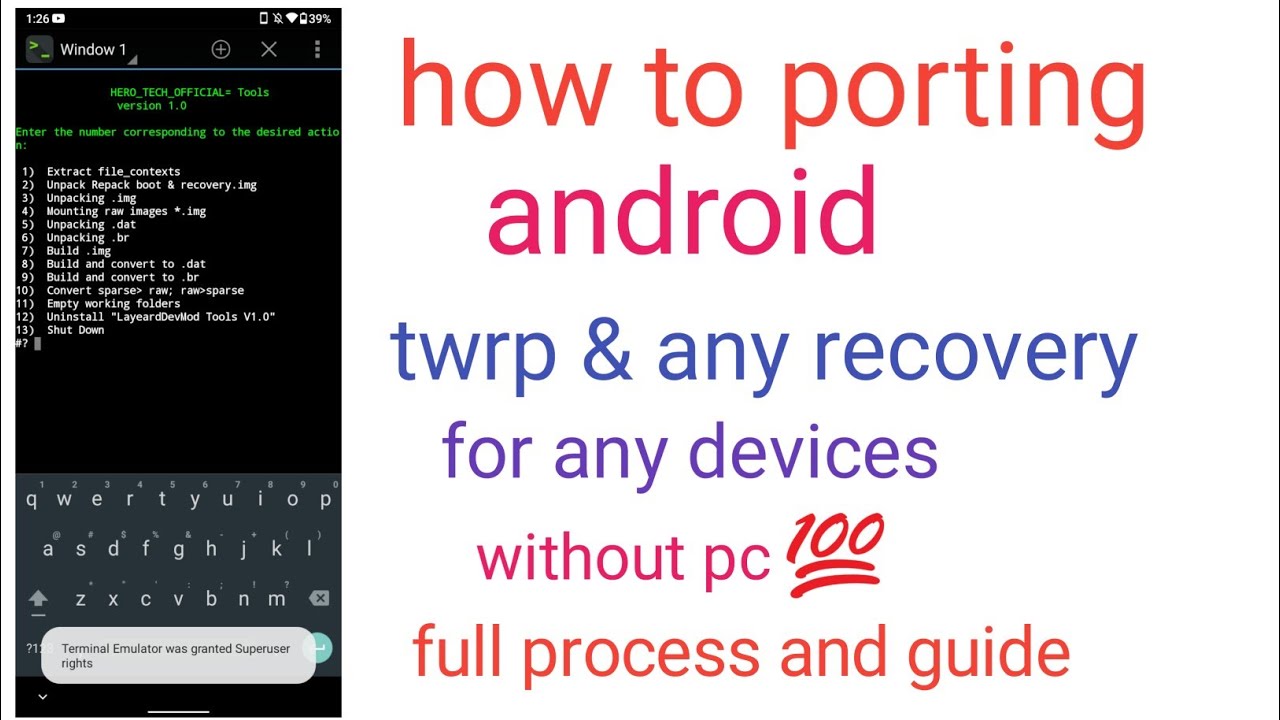 How To Make/Build/Create Or PORT TWRP For Any MediaTek/Spreadtrum ...