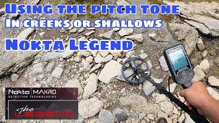 Nokta Legend Pitch Tone for Creeks and Shallows #Noktalegend #metaldetecting