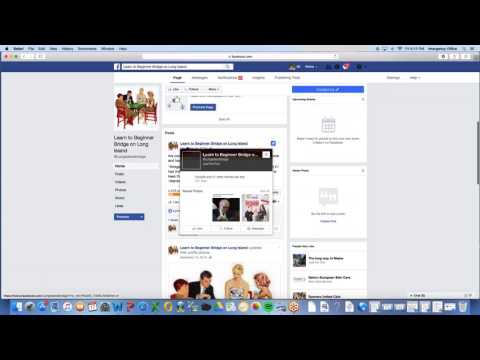Webinar: How to advertise your bridge club/classes with Facebook Webinar: How to advertise your bridge club/classes with Facebook