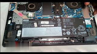 How to replace the Lenovo L17C4PB0 battery