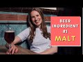 What is BEER made from? | Ingredient #1 = Malt (aka Malted Barley)