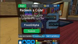 Flood Escape 2 Code 25 Gems - roblox flood escape 2 these codes will save your life
