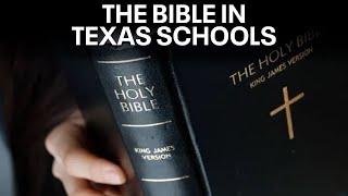 Texas State Board of Education approves school curriculum with Biblical references