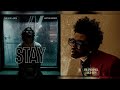 STAY x Blinding Lights - The Kid LAROI, The Weeknd & Justin Bieber (MASHUP)